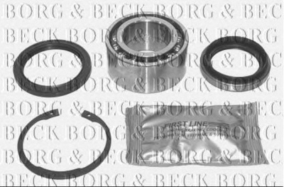 BORG & BECK bwk665 -  Комплект подшипника ступицы колеса
